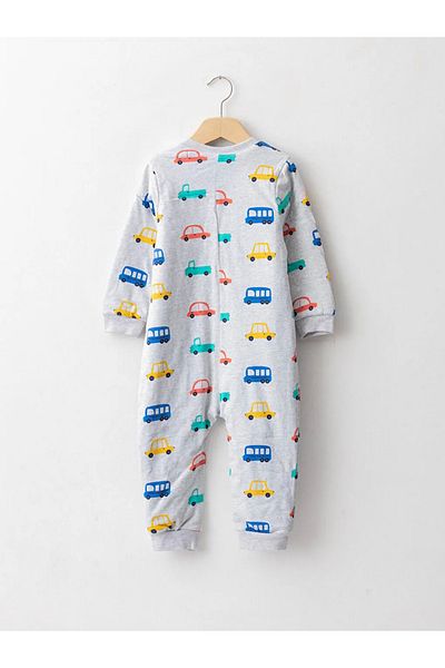 LC Waikiki Gray 1.6 Tog Fiber Baby Boy Sleeping Bag