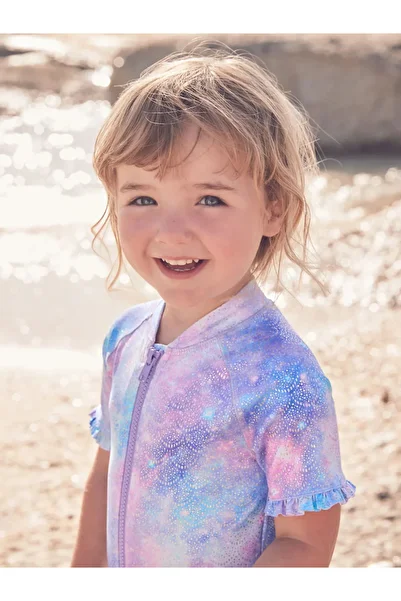 Next Baby Sunsafe Swimsuit for Girls with Sun Protection with a Variety of Pattern