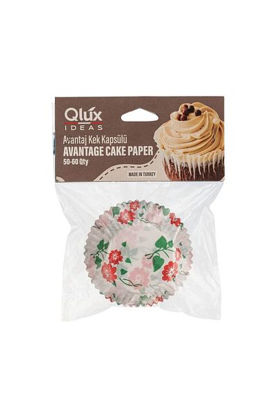 Mu Art Ahşap Advantage Small Round - Browni Bag Packaging Paper Cake Capsule (5175)