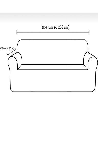 dyg home Koltuk Örtüsü Koltuk Kılıfı Üç Kişilik Için Sofa Cover