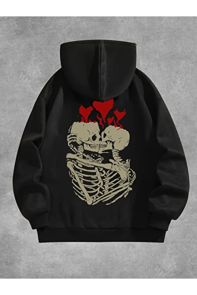 MODAVİBE Hanorac cu glugă din bumbac-poliester |   Opțiuni elegante și confor...