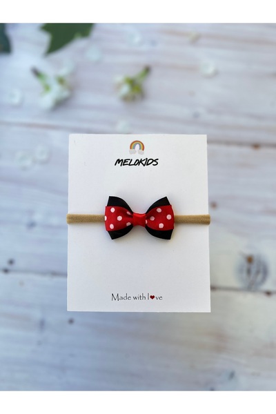 MeloKids بطانية أطفال منقطة بتصميم ميني ماوس