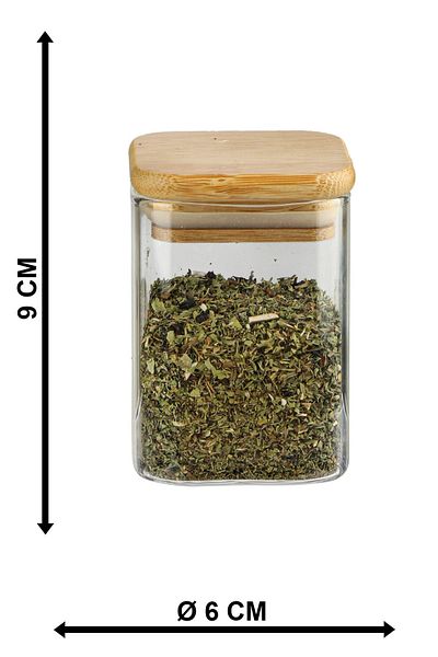 Lizzy Luxury Series Jar with 12 200ml Square Form Friday Coverage