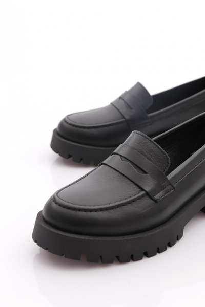 DGN Kadın Deri Loafer 3953841