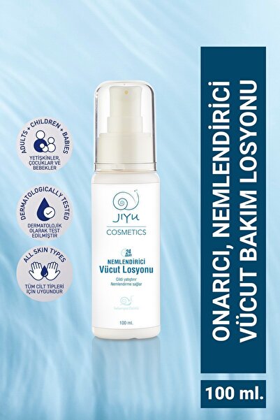 JIYU لوشن العناية بالجسم لتنشيط وإصلاح وترطيب البشرة العادية والجافة