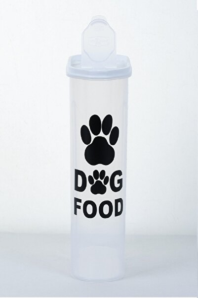 DEEMBRO 2.5 kg Dog Food Storage with Lid Plastic Clear - 23X10X29 cm Size