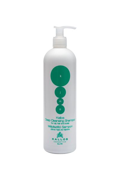Kallos Cosmetics Deep Cleansing Shampoo for Oily Hair and Scalp 500ml