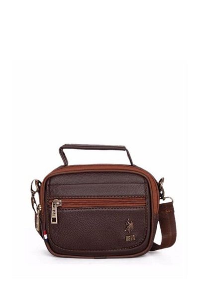 U.S. Polo Assn. Base. Polo Assn Plevr8418 Brown Men's Crossbody Bag