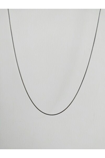 Alexis Carrel قلادة من الفولاذ على شكل ثعبان إيطالي رفيع للجنسين