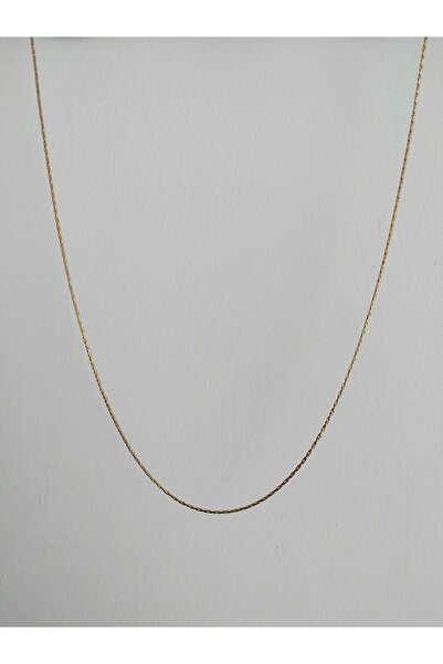 Alexis Carrel Unisex İnce Çelik Kolye, Kobra Zincir Kolye