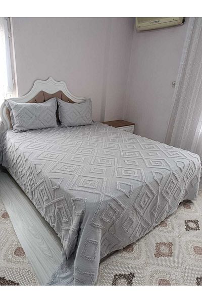 ATLAS HURÇ Gray Color New Generation Noble Pique Set