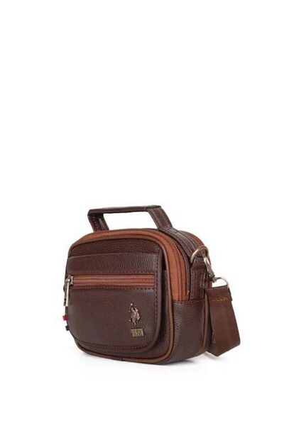 U.S. Polo Assn. Base. Polo Assn Plevr8418 Brown Men's Crossbody Bag