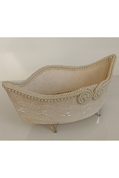 FNT Metal Ayaklı Gondol Organizer Hediyelik Bohçalık Çeyizlik