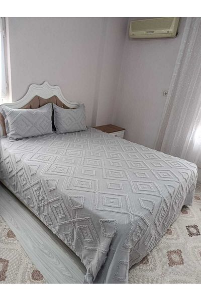 ATLAS HURÇ Gray Color New Generation Noble Pique Set