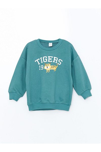 LC Waikiki Crew Neck Printed Boys' Sweatshirt