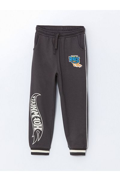 LC Waikiki Lcw Elastic Waist Printed Jogger Boy's Tracksuit Bottom