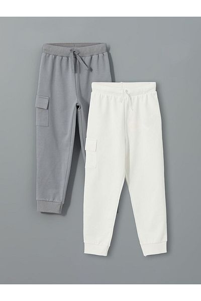 LC Waikiki New Season Elastic Waist Boys' Jogger Tracksuit Bottom 2-Piece - S5Cr58Z1
