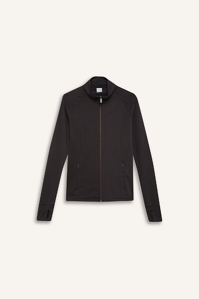 DeFacto Defactofit Fitted Stand Collar Double Pocket Zippered Sports Cardigan B3985Ax25Sp