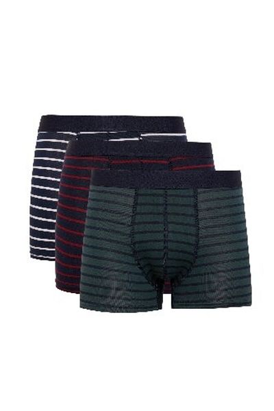 DeFacto Gestreifter 3-teiliger Boxer E2916ax25sp