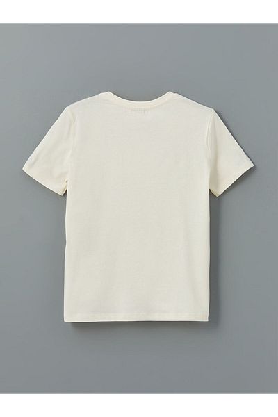 LC Waikiki LCW Kids Crew Neck Φιόγκο Κέντημα για κορίτσια T-shirt