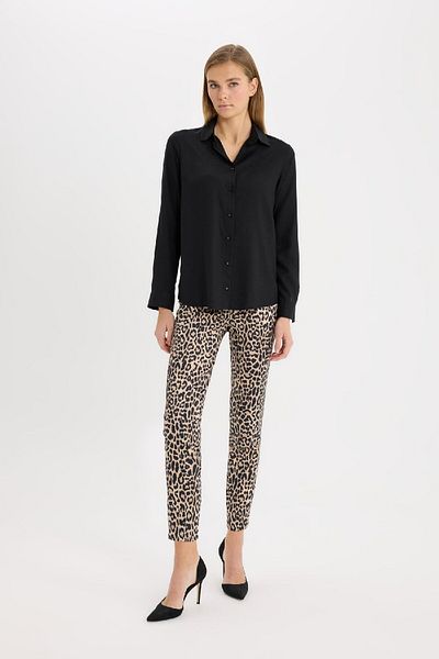 DeFacto Smoking-Satinhose mit normaler Taille und geradem Bein J8741AZ25SP