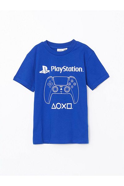LC Waikiki Tricou pentru băieți cu imprimeu PlayStation pentru copii LCW