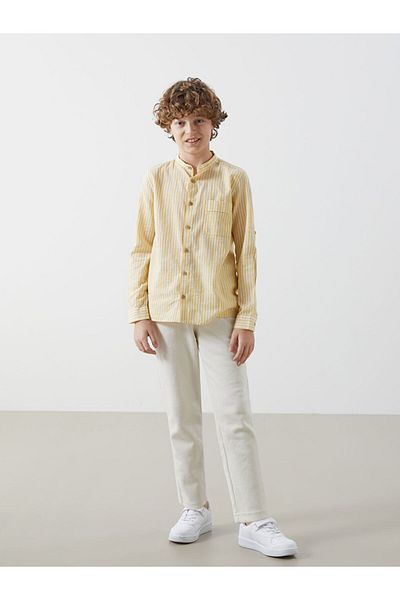 LC Waikiki Lcw Kids Judge Collar Boy's Shirt
