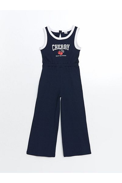 LC Waikiki LCW Kids Crew Neck Girl's Jumpsuit
