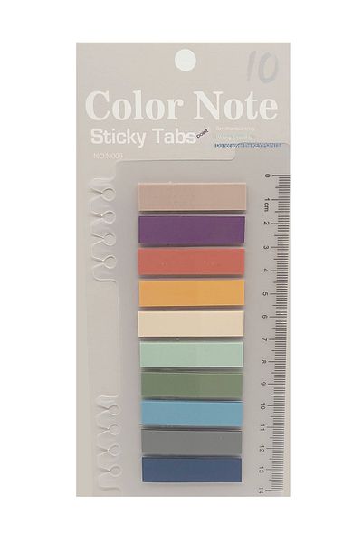 sibga tasarım Transparent Colored Postit Post-it Post It.Bookmark Bookmark Postit Sticker Note Paper 200 Sheets