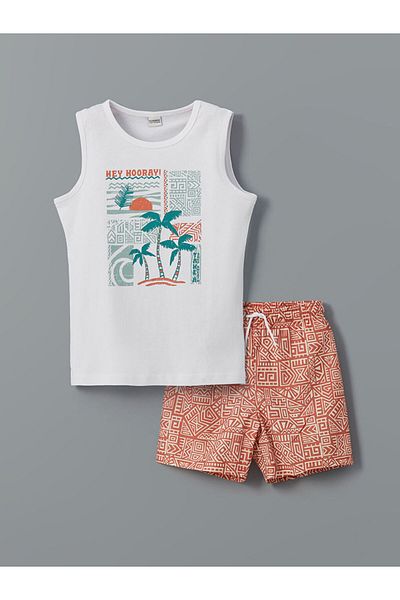 LC Waikiki LCW Crew Neck Boys' Athlete and Swim Shorts
