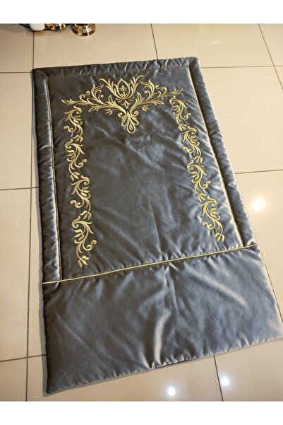 incisecrethome Молитвенний килимок з вишивкою Maraş, шовковий оксамит