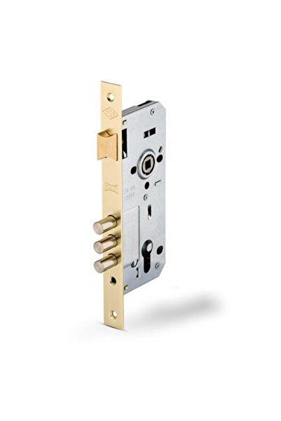 KALE 2000 Bilyalı Silindirli Nikel Daire Kilidi Rulmanlı Rozet Delikli 45 mm