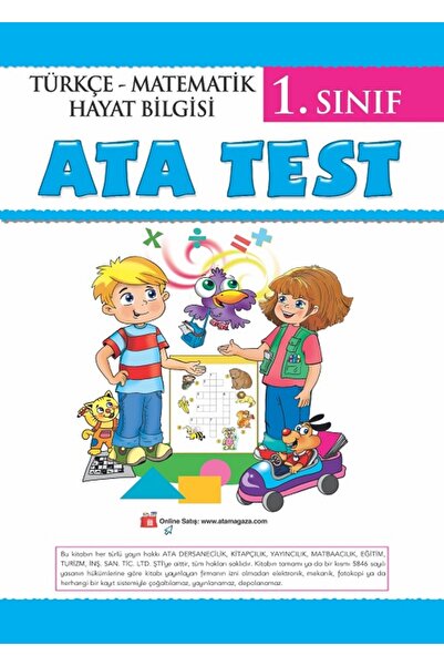 Ata Yayıncılık 1. Sınıf Ata Test (Çek Kopar)