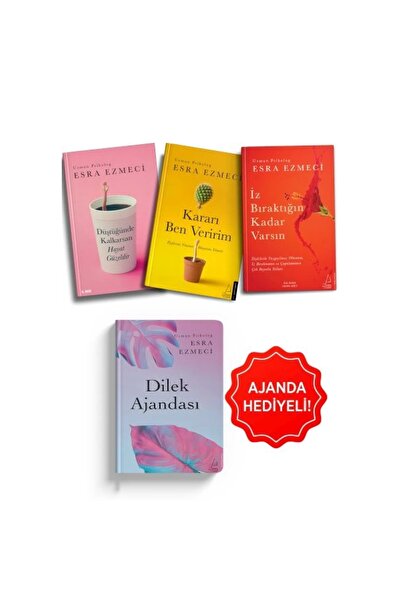 Destek Yayınları Esra Ezmeci Psikoloji Seti 3 Kitap Dilek Ajanda Hediyeli