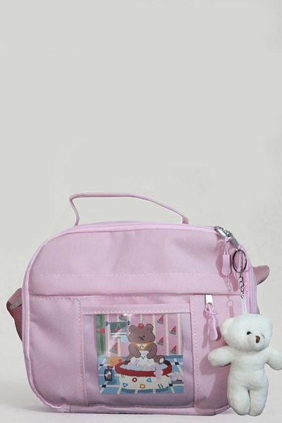 Mabai Powder Pink Children's Lunch Box - Korean Style and Accessories, Thermal Insulated