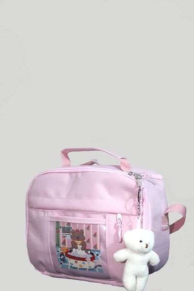 Mabai Powder Pink Children's Lunch Box - Korean Style and Accessories, Thermal Insulated