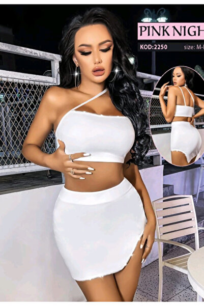 NightLove Pink Night Strapless Mini Tight Dress