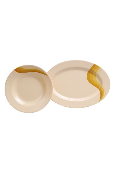 ROYALFORD RF6720 Melamine Ware Dinner Set, 40 Pcs
