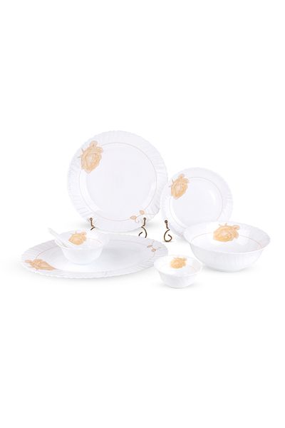 ROYALFORD 33 Piece Classic Opalware Dinner Set- RF12470