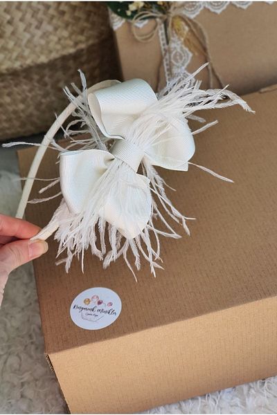 Rengarenk Minikler Специален дизайн Перо подробно Bowknot майка корона - корона - корона - корона