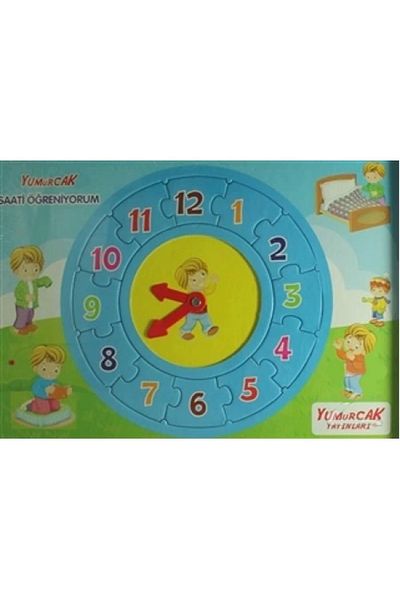 Yumurcak Yayınları أنا أتعلم الساعة (لغز)