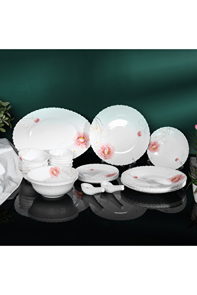 ROYALFORD 33 Piece Classic Opalware Dinner Set- RF12469