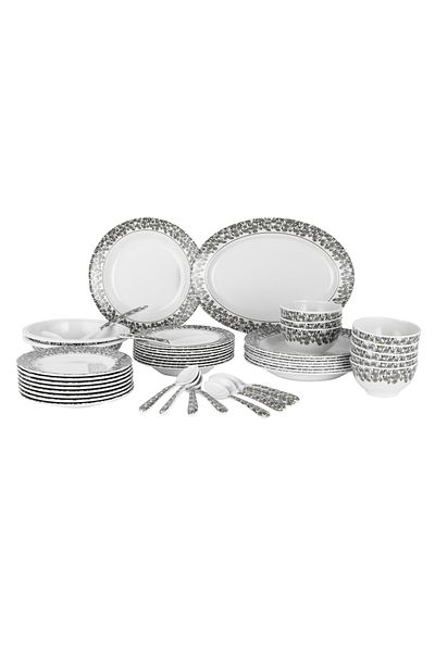 ROYALFORD Melamine Ware Dinner Set, 45 Pcs