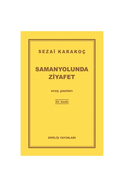 Diriliş Yayınları Samanyolunda Ziyafet