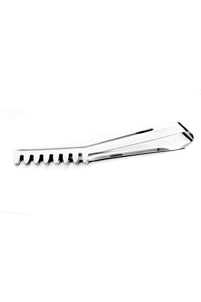 ROYALFORD Kitchen Tongs - 8.5" Stainless Steel Serving Tongs