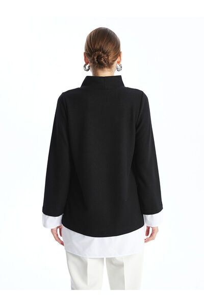 LC Waikiki Vizyon New Season Stand Collar Women's Tunic