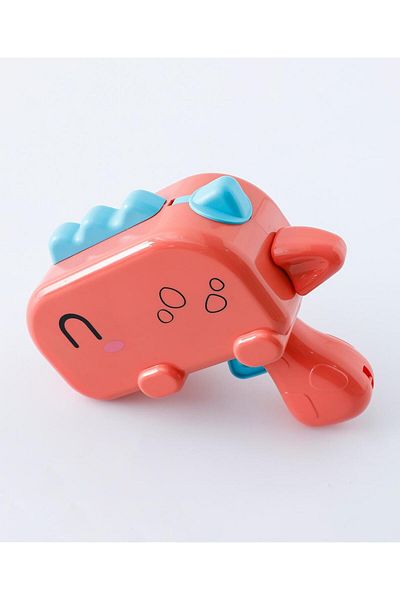 Fab N Funky مسدس كرات الديناصور، لعبة تفاعلية مثيرة، سهلة اللعب بها، 3 سنوات فما فوق، 21 × 9 × 20 سم - برتقالي