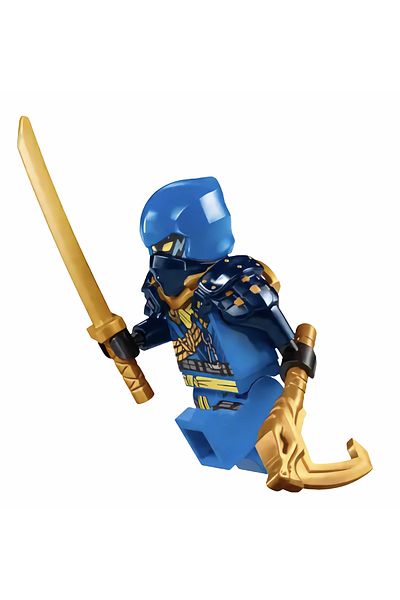 brickland Lego Ninjago New Jay - Original Climber Minifigure