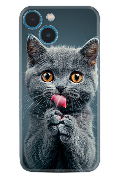 Kılıfland Apple iPhone 13 Kılıf iPhone 14 Kılıf Boutique Baskılı Resimli Komi...