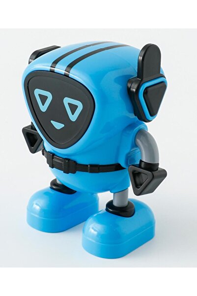 Fab N Funky Gyro Force Titan Robot Sprint & Spinning Top Toy, 2-in-1 Design,Quick Launch Mechanism,3 Years+ Blue